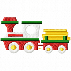 Trains Embroidery Design 10 Trains Embroidery Design 10